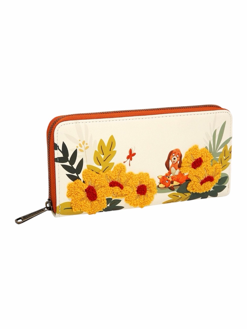Disney Loungefly The Fox and the Hound Floral Wallet - BoxLunch Exclusive RARE - Picture 2 of 8